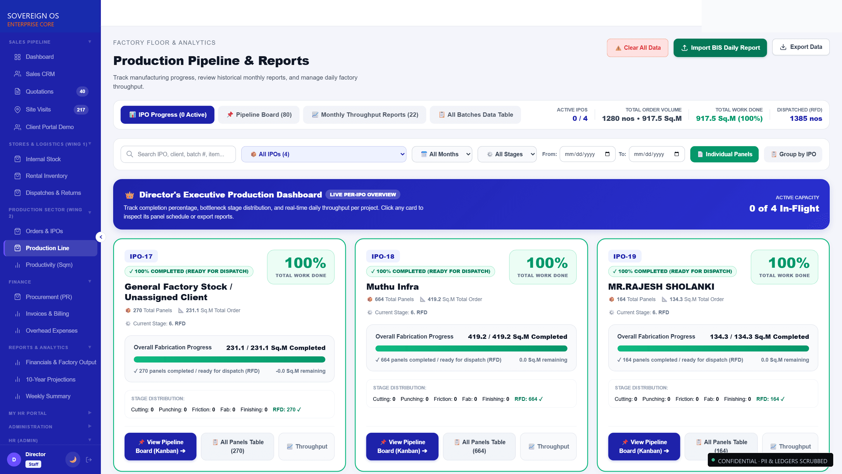 Factory Capacity & Batch Pipeline