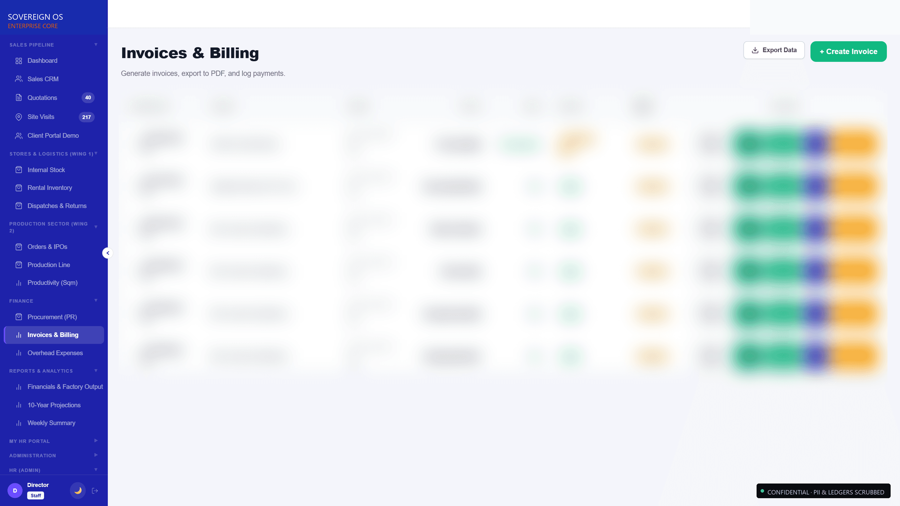 DynaSync GST Invoicing and Receivables Ledger